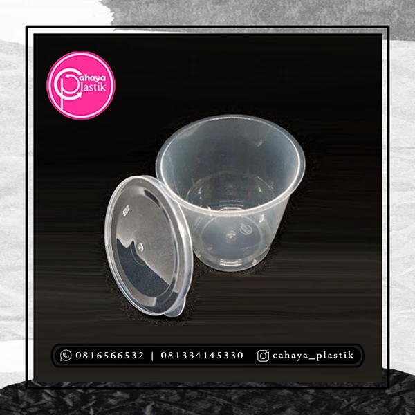 pudding cup the 150 ml capacity is very suitable for contemporary pudding packaging