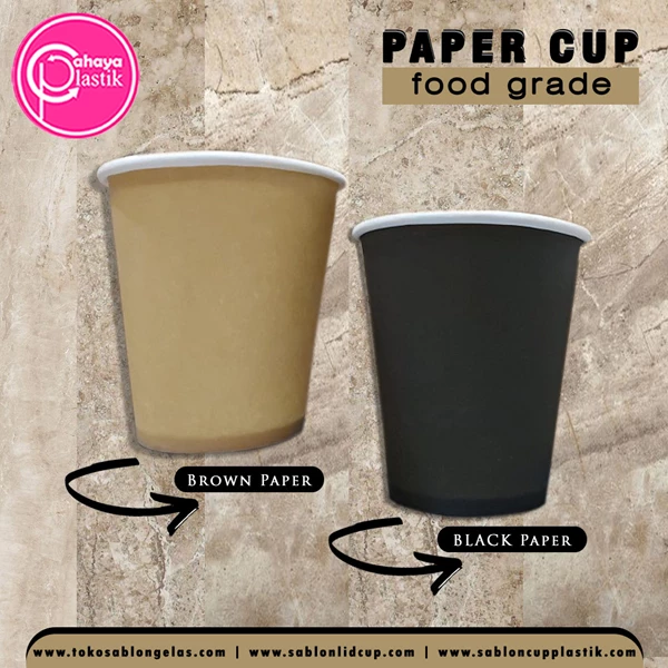 8 oz paper cup. 200 ml capacity paper cups made from FOOD GRADE
