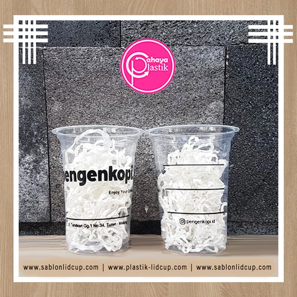 Plastic cup packaging 14 oz 5 grams 400 ml capacity made from PP it is safe and suitable for take away