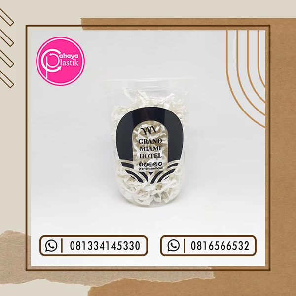 16 OZ OVAL PLASTIC GLASS 8 GRAMS So it is suitable for various drinks such as ice coffee