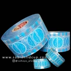 Screenprint Plastic Sealer Lid 10 cm 2 color (Mineral water) 1