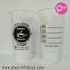 22 oz Plastic Glass Screen (Cold Coffee Glass) 1