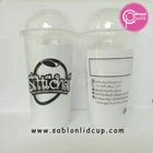 22 oz Plastic Glass Screen ( Cup Thai Tea) 1