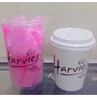 Printing Paper cup 8oz and Plastic Glass 1