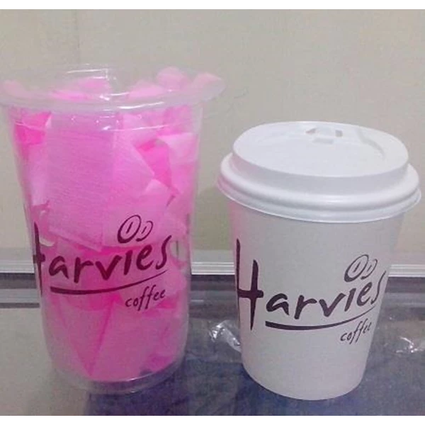 Printing Paper cup 8oz and Plastic Glass