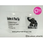 Sablon Gelas Plastik 12 oz 7 gram ( Cup thai tea ) 1