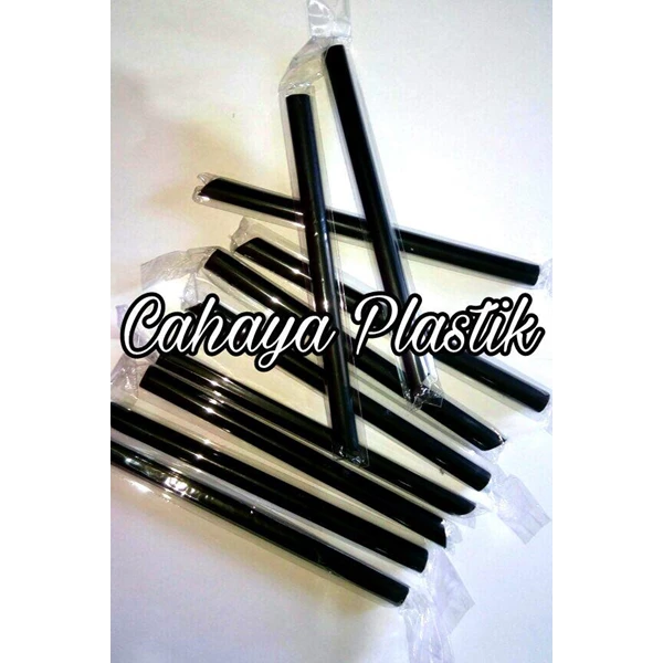 Black Bubble Plastic Straw Wrap ( Width 12 mm Height 15 cm)
