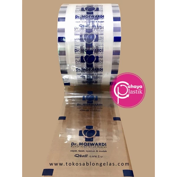 Sablon Plastik Lid Sealer 1 warna 13 cm x 500 m (Cup Standard)