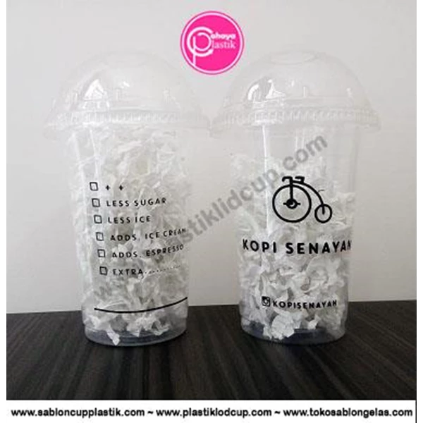 Plastic cup 16 oz 7 grams