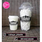 Sablon Gelas Plastik 22 oz dan paper cup 8 oz  FOOD GRADE 1