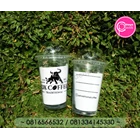 16 oz 8 gram plastic glass screen printing with PP plastic packaging 1