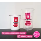 Sablon MIX Gelas Plastik 16 oz 8 gram dan Paper cup 9 oz  1