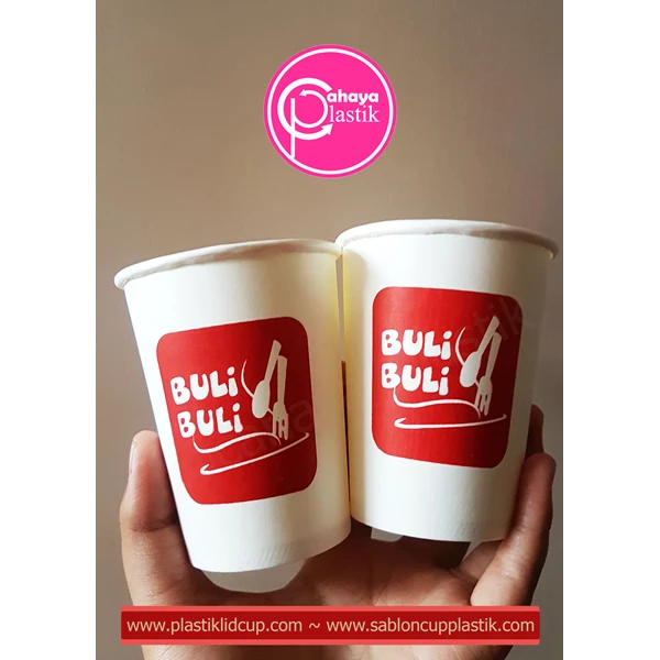 8 oz paper cup. With a capacity of 200 ml packaging