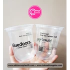 14 oz oval plastic cup screen printing 1