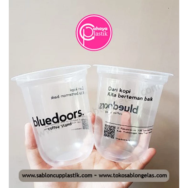 14 oz oval plastic cup screen printing