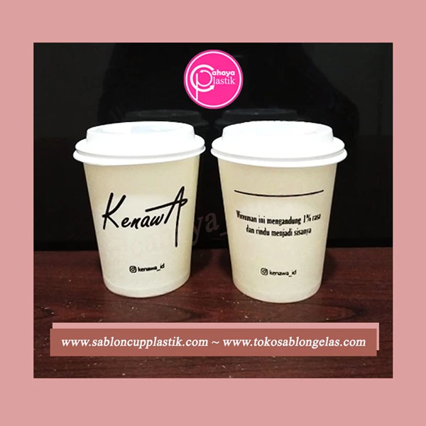  paper cup screen printing with a size of 9 oz 250ml