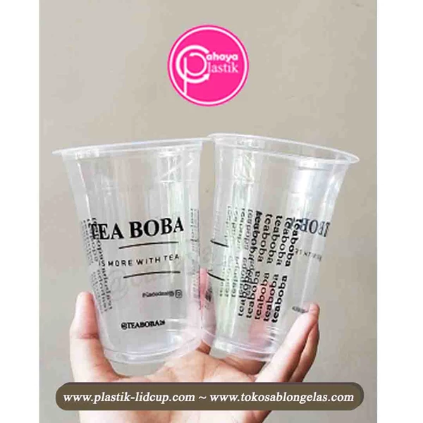 screen printing this 16 oz plastic cup using quality plastic packaging