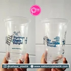 16 oz plastic glass screen made from PP plastic which is safe and suitable for contemporary cold drink packaging 2