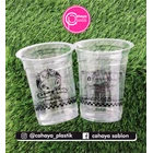 Sablon Custom Cup Plastik 14 oz 4 gram tanpa tutup (FRESH MILK PACKAGING) 2