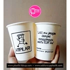 Sablon Paper Cup HOT 8 oz tanpa tutup (KEMASAN KOPI KEKINIAN) 1