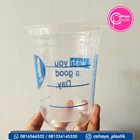 14 oz oval plastic cup screen printing 7 grams  2
