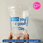 14 oz oval plastic cup screen printing 7 grams  4