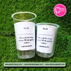 screen printing plastic cups 16 oz oval 8 grams and 22 oz starindo 9 grams with packaging made from quality PP plastic 2