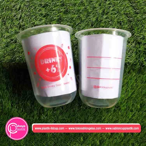 screen printing and printing services 16 oz oval 8 gram plastic cup