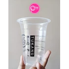 Sablon cup plastik 14 oz 6 gram tanpa tutup KEMASAN KOPI KEKINIAN 3
