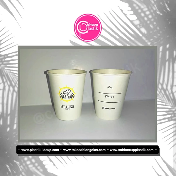 8 oz paper cup screen printing the 200 ml capacity is perfect for packaging warm and hot drinks