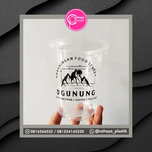 plastic glass packaging like this 12 oz oval cup screen printing