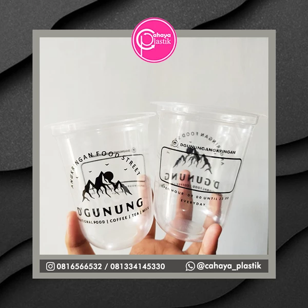 plastic glass packaging like this 12 oz oval cup screen printing