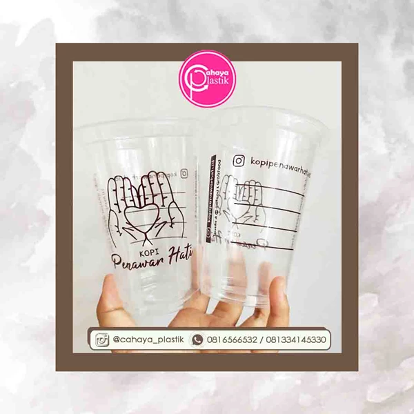 14 oz 7 gram plastic cup screen printing without lid