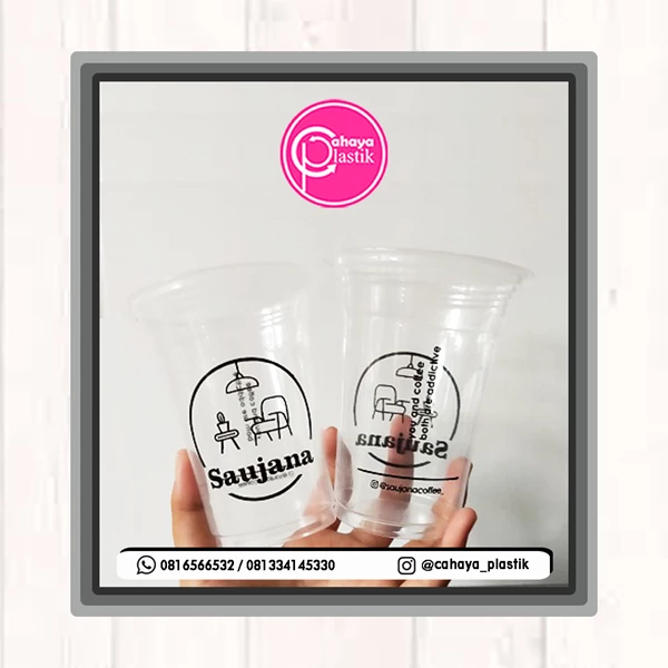 14 oz 6 gram Plastic Glass Cup. Capacity 400 ml