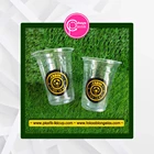 2 color plastic cup screen printing with 14 oz plastic cups Starindo 5 grams 1