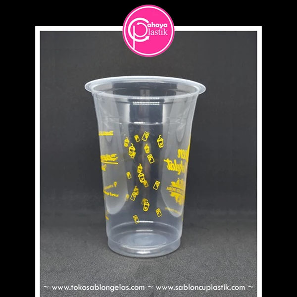 16 oz 7 gram plastic cup screen printing with packaging made from quality PP plastic 