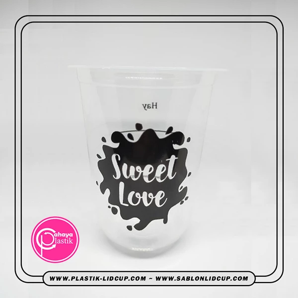 16 oz oval 8 gram plastic cup by printing your own product brand