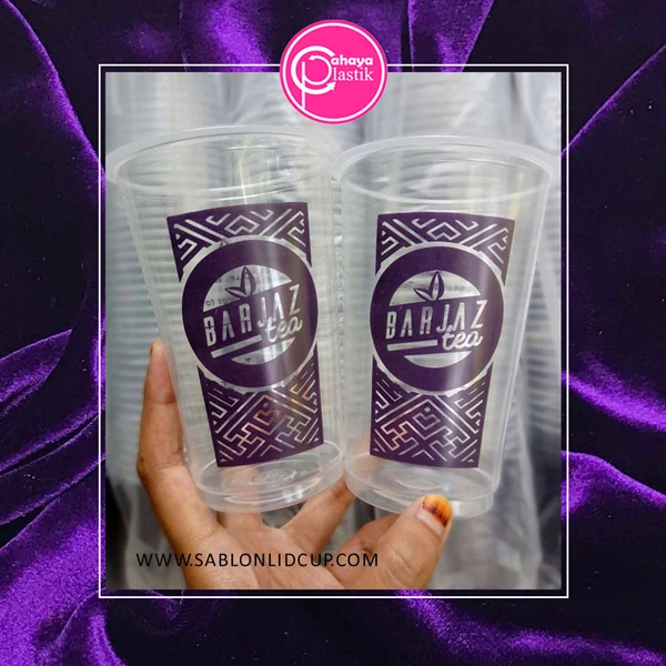 16 oz 7 gram plastic cup with affordable prices and quality screen printing