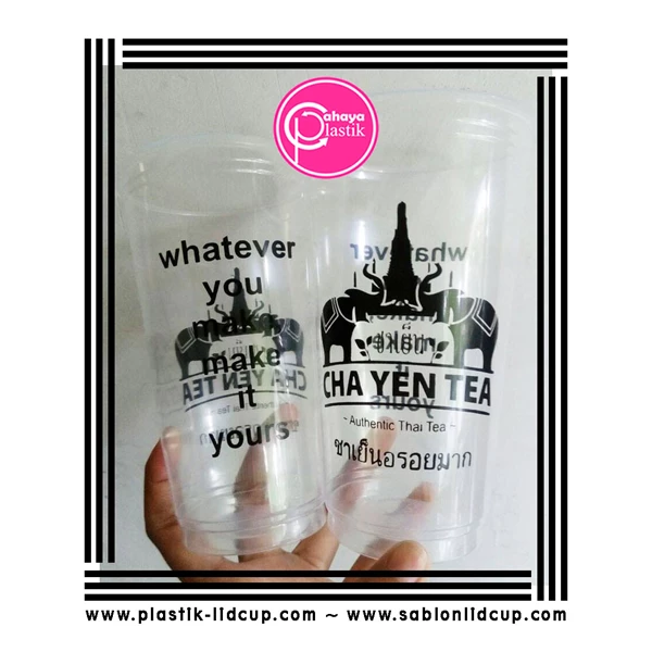 22 oz polycup plastic drink packaging with a thickness of 11 grams