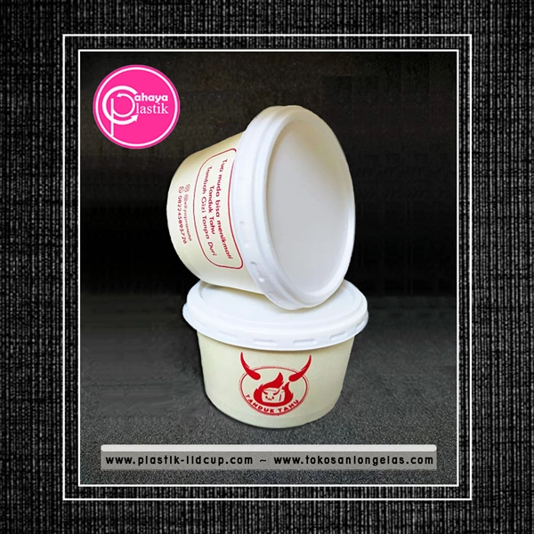 12 oz paper bowl. The 360 ml capacity is perfect for take away food packaging