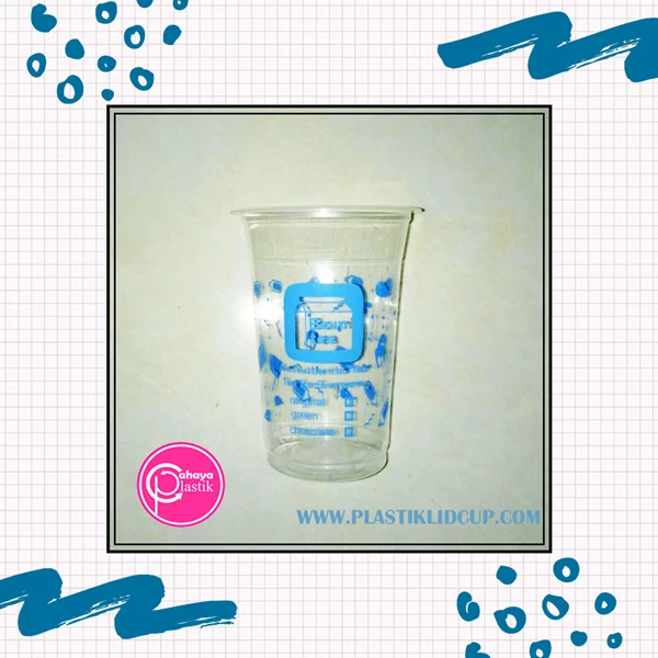 16 oz 7 gram plastic cup screen printing made of PP plastic cup