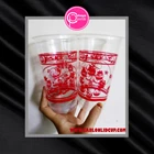 Screen printing plastic cup 22 oz polycup 10 grams with a large capacity of 650 ml 1