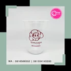 sablon cup plastik 16 oz oval 8 gram tanpa tutup - KEMASAN MINUMAN KEKINIAN 1