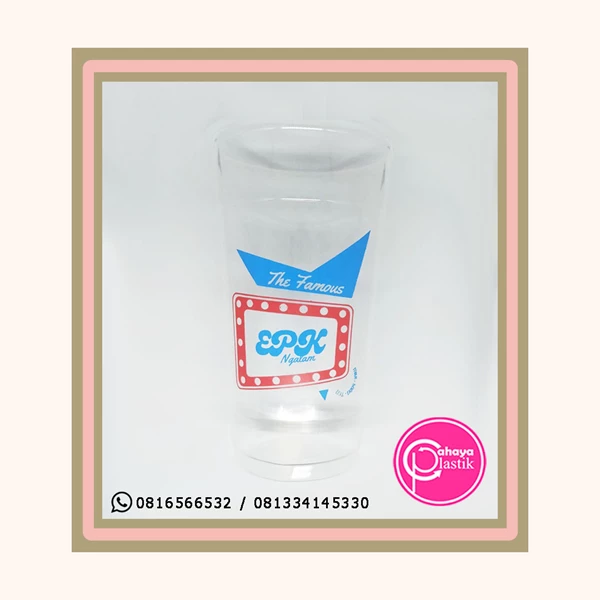 starindo 22 oz plastic cup made of quality PP plastic