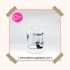 12 oz SAP plastic glass screen printing with contemporary drink packaging. 300 ml capacity 1
