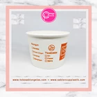 Sablon custom melingkar + paper bowl 17 oz FOOD GRADE + 500 ml 2