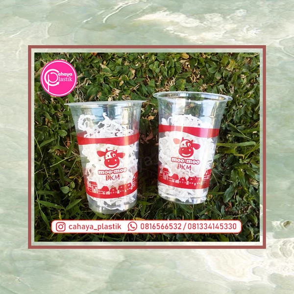 16 oz 7 gram plastic cup with PP plastic packaging 