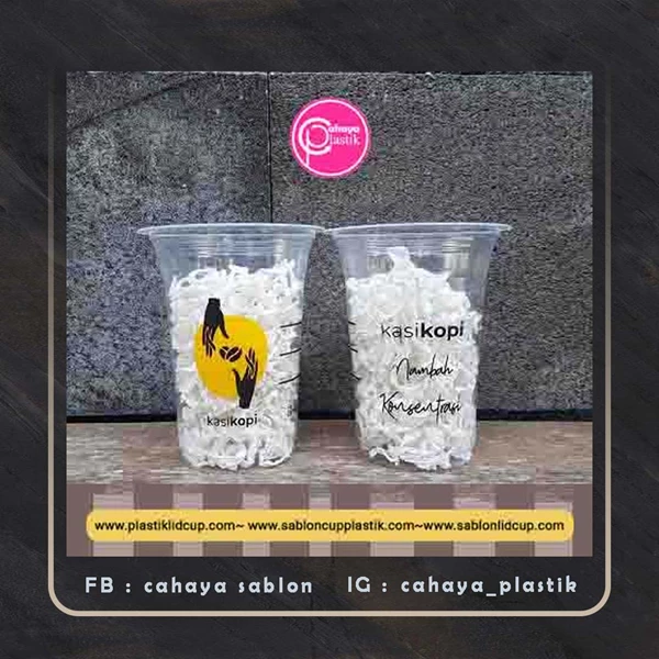 Screen printing of plastic cups 14 oz 6 grams contemporary drink packaging print your own product brand screen printing