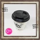 Sablon Paper Cup 9 oz + Tutup Hitam + HOT COFFEE PACKAGING 1
