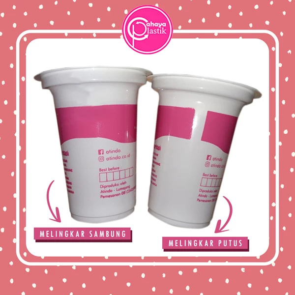 170 ml cup with a mini capacity PP PLASTIC